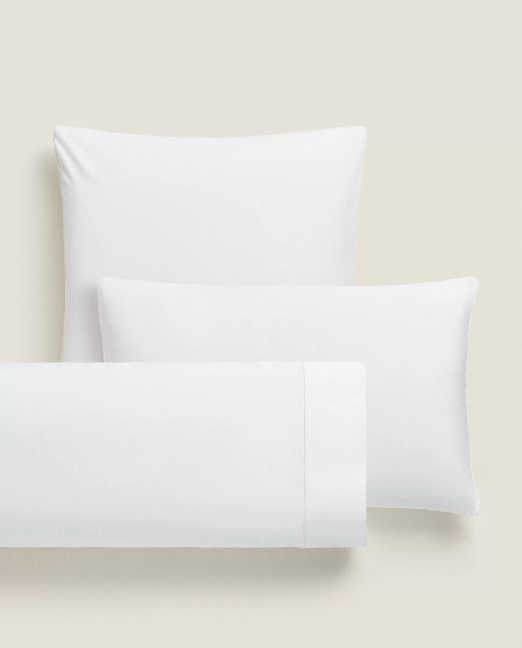 ZARA Home Pillowcase With Colored Piping Detail | Pillowcases