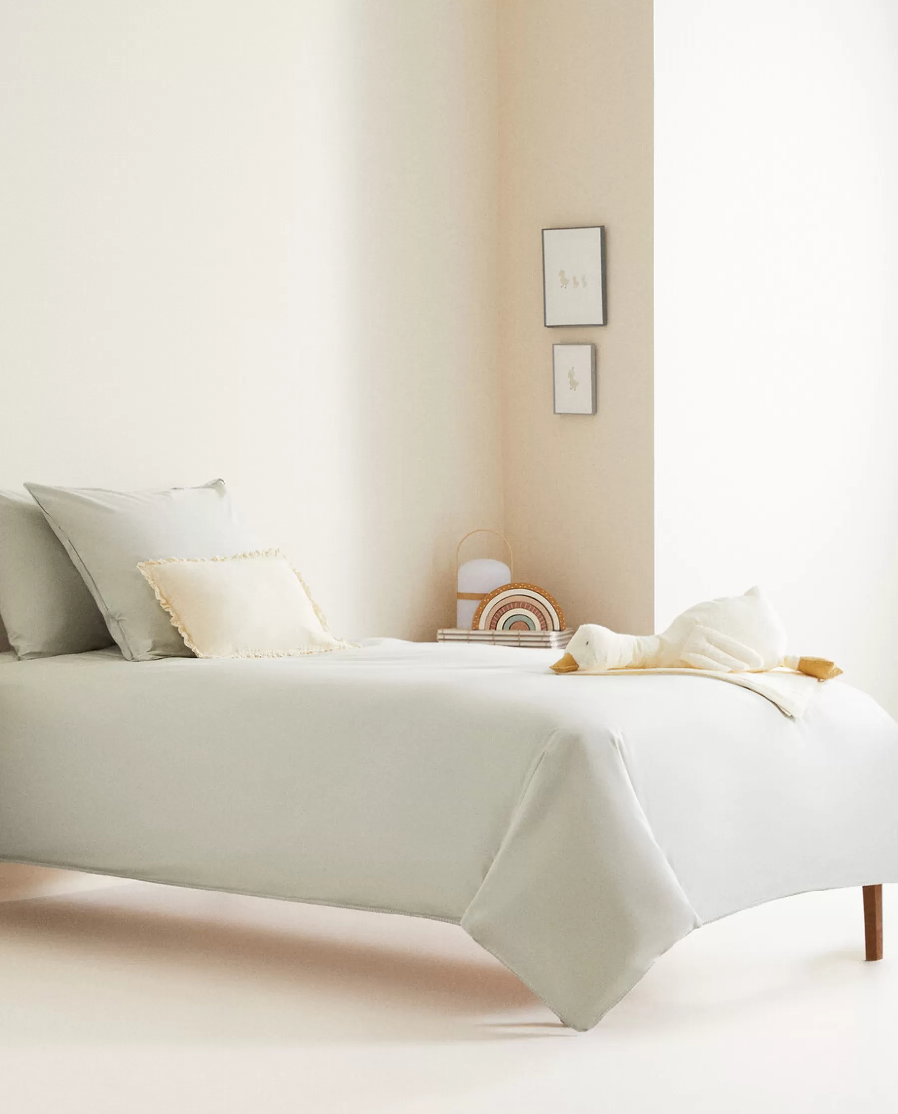 ZARA Home Solid Color Cotton Duvet Cover | Duvet Covers