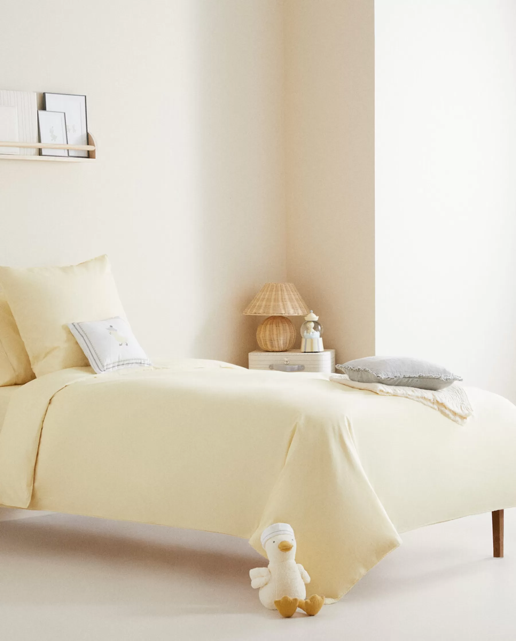 ZARA Home Solid Color Cotton Duvet Cover | Duvet Covers